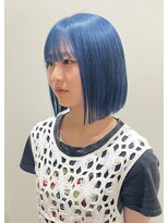 ヴィンス(vince)&nbsp;ボブ/ハイトーンカラー/ブルーカラー