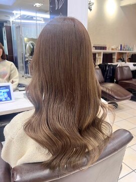 ロングレイヤー/モカベージュ