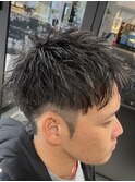 立ち上げ×動き重視のメンズアップバング【南林間】