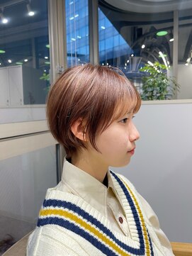 シー 自由が丘(sii.) ショートボブ/スタイリング簡単丸みショート