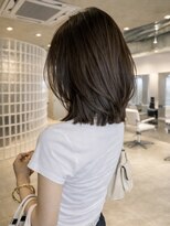 ムクコア(Muk CORE)&nbsp;大人ミディアムレイヤー♪オリーブベージュカラー【上岡】