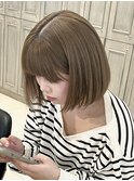 髪質改善/韓国/縮毛矯正/顔周り/ダブルカラー/学割/レイヤー