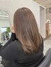 【お手軽ケア】透明感カラー+カット+soa.トリートメント