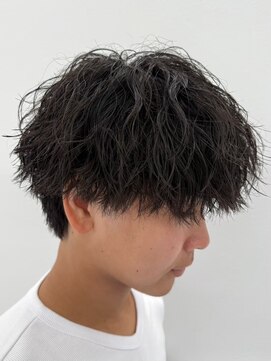 ビカムメンズヘアー 栄店(become men's hair) 縦落ちパーマツイストスパイラルパーマ名古屋栄
