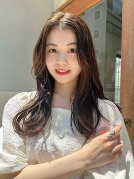 コージーエクラート 仙台店(Cozy.ECLART) 韓国スタイル/ゆる巻きロング/レイヤーカット[仙台]