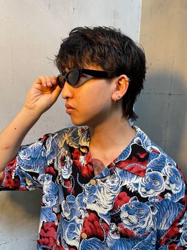 ガレージ 原宿 表参道(Garage) 【KOTARO】緩めウルフパーマ
