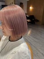 ジャストビューティ ルフレ 金沢八景店(Just Beauty Rufure)&nbsp;ダブルカラー/ピンクカラー/ボブ