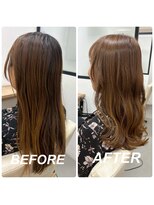 ヘアーアートシフォン 池袋西口店(Hair art chiffon)&nbsp;ダークパープル/ナチュラルショート/白髪ぼかし/縮毛矯正/池袋
