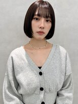 アッシュ 新杉田店(Ash)&nbsp;新杉田レイヤーカット韓国ダブルカラー顔周り前髪カットボブ