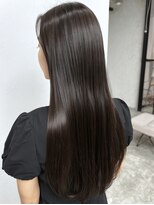 シュモレポルターレ(Shumore portare)&nbsp;ダークパープル/ナチュラルショート/夏のヘアアレンジ/辰巳駅