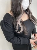 インナーエクステ×ホワイト