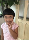 キッズカットショートボブ　【ヘアメイク　立川南口/立川】