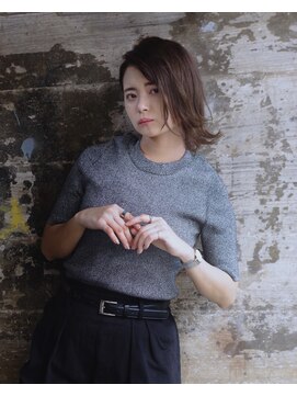 ワエン(WAEN) 切りっぱなしグレージュ