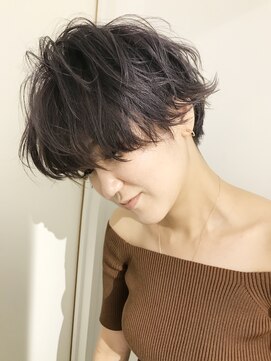 チクロヘアー(Ticro hair) ticro 大石curly mash short