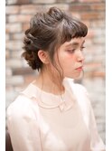 【kiito海老名】ヘアアレンジ/外国人風/アップスタイル