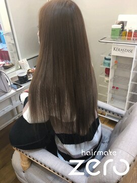 ヘアメイクゼロ 坂戸駅前店(hairmake zero) エドルカラー　ペールグレージュ