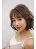 可愛らしさUP！定番ゆるふわショート