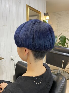 ヘア メイク ヴァーブ(hair make Verve) かりあげマッシュショート