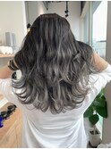 NAOスペシャルグラデーション×スモーキーグレージュ
