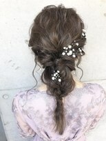 ナンバー ソポ 札幌/ジャム 札幌(N° sopo/JAM)&nbsp;20代・30代・40代似合う小顔ヘアアレンジ♪二次会ブライダル花嫁