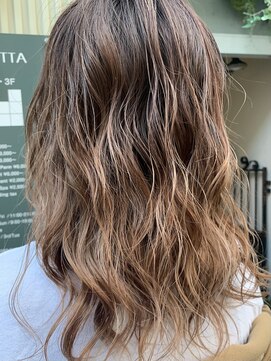 アルジャーノン コックス(ALGERNON COX) ペールカラー×ハイライト　【曽我一太】