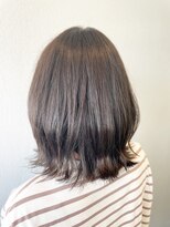 ヘア カンパニー トワ 千葉店(TOWA)&nbsp;ダークトーンくびれミディアムスタイル