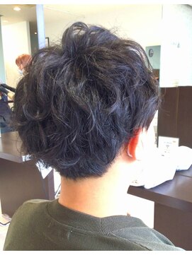 アメイジングヘアー 美沢店(AMAZING HAIR) 【AMAZING HAIR美沢店/桜井】スパイラル メンズショート