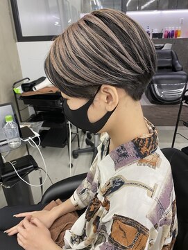 ジーニーホリエ(Geniee horie) Geniee horie 【 コンパクトショート×アンブレラカラー 】