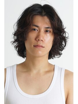 にもう 女将が提案する強めニュアンスパーマセンターパート