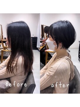 ビューイースト 亀戸 錦糸町(VIEW EAST) ショートボブ/前髪/丸みシルエット