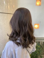 ヘアアンドメイク スタジオ ミムロ(HAIR&MAKE STUDIO MIMURO) ミディアムレイヤー・艶グレージュ