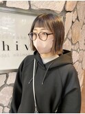 ミニボブ×オン眉