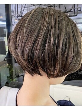 エヌズ(N's) 【ショートボブ】ボブ/ショート/前髪/ハイライト