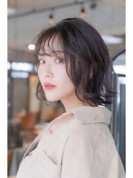 ロジッタ(ROJITHA) 【ROJITHA表参道原宿】シースルーバング×アッシュグレージュ