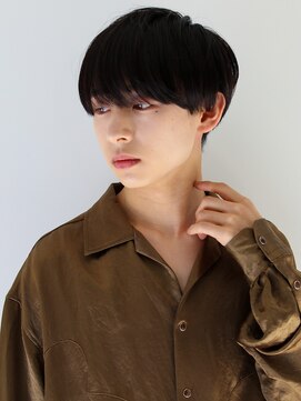ガリカ シーム(Gallica/SEAM) 【Gallica】大人艶髪ナチュラルマッシュ/黒髮ツーブロック