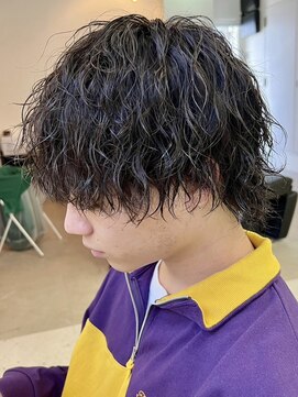 グッドタイムエフティフィフス 横浜西口(GoodTimes ft.fifth) 無造作パーマ波巻きパーマ波巻きスパイラルパーマツーブロック