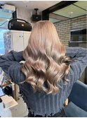 #ショコラアッシュ#ヘルシースタイル#ふんわりカール