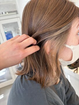 リセテラス (Lycee terrace) 白髪ぼかし/インナーカラー/30代/40代