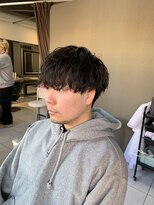 アイズ 海老名(AIZU)&nbsp;メンズカットスパイラルパーマ王道マッシュ刈り上げマッシュ