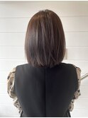 くすみ系カラー×チャコールベージュ