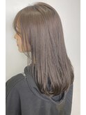 【kate 大宮】モカベージュ×内巻きセミロング