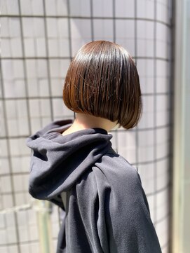 シュク 高円寺(SYUK) SYUK kazu 【高円寺 顔まわりカット 髪質改善 ハイライト 】