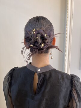 コレットヘアー ザモリオカ(Colette HAIR the MORIOKA) カチモリ/タイトアレンジ/結婚式/パーティー