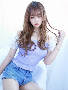 オリジンズヘアーセカンド 守谷店(Origins hair 2nd) シルバー系ベージュカラー×BYKARTTR