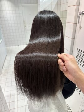 ロンドルーチェ 心斎橋(Lond luce) セミディ×シアーカラー［髪質改善/縮毛矯正］