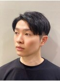 年代幅広!セット簡単6:4分けマッシュベースツーブロ