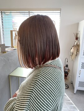 ラボリア(LABO li'a) インナーカラーコーラルピンク