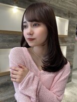 アイヴィー(IVY)&nbsp;チョコレートブラウンレイヤースタイル【肥田亜沙美】