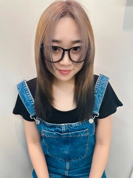 ビューティービースト 新宿店(beauty:beast) エンドカラー×顔周りレイヤー