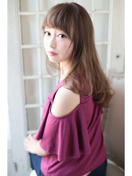 アナ ラーナ(Anna Lanna) 大人女子のオン眉ロング＊森本ひろか＊
